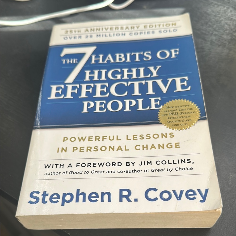The 7 Habits of Highly Effective People Book